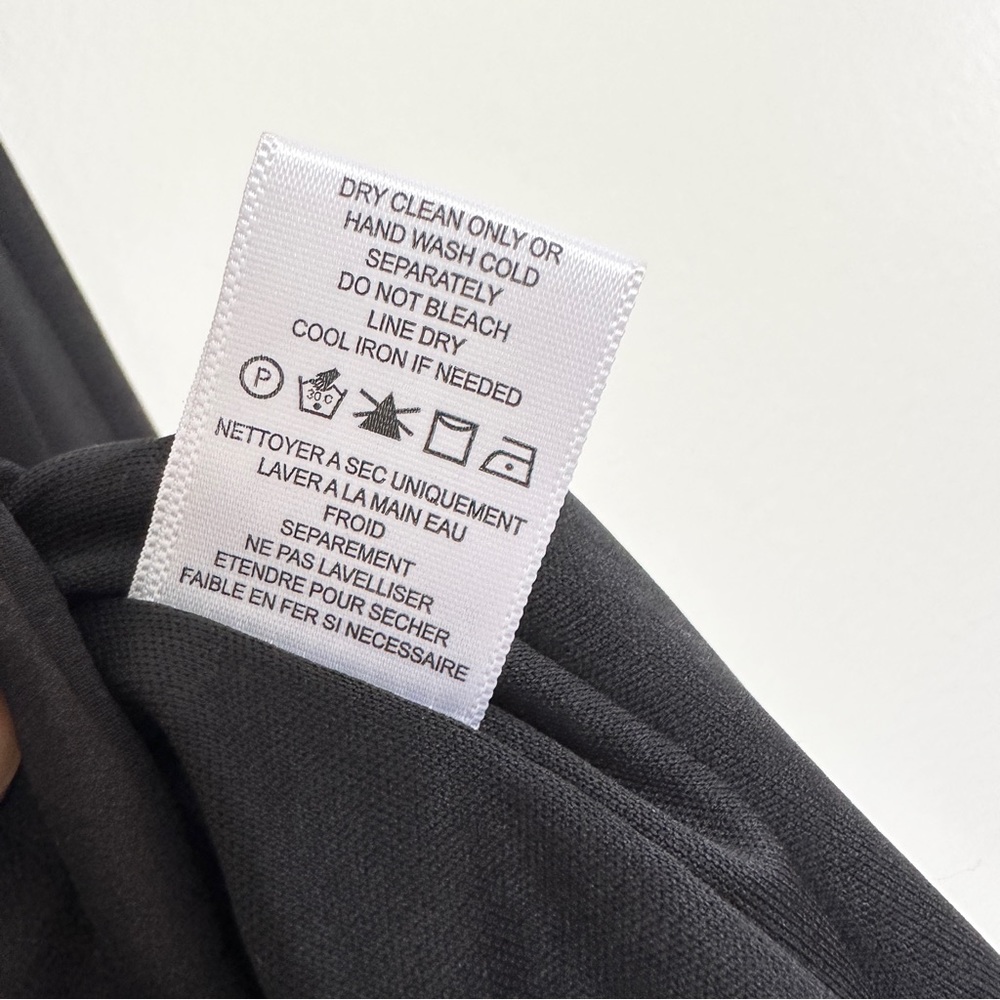 Black Pleated Midi Skirt Size Small - Picture 8 of 8